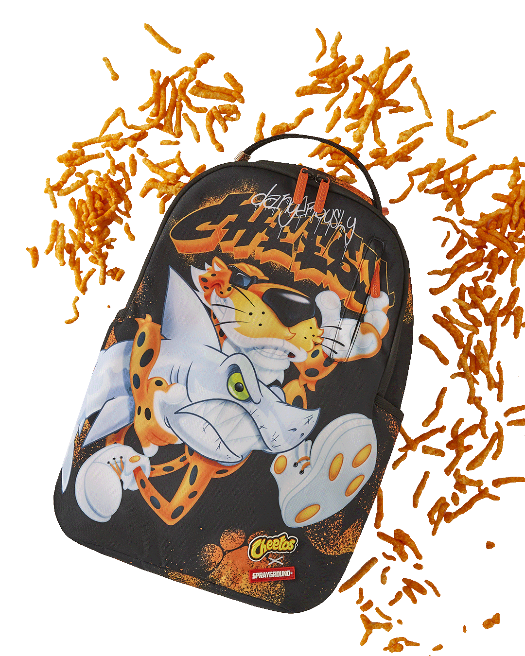 Cheetos Shark Runner DLXSR Backpack - Stylish & Durable School Bag for Kids & Teens - Perfect for School, Travel & Outdoor Adventures