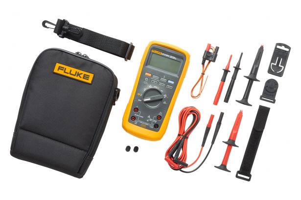 Fluke 87V MAX E2 Industrial Digital Multimeter with True RMS, CAT IV 1000V - Professional Electrician Tool Kit for HVAC, Automotive & Electrical Testing