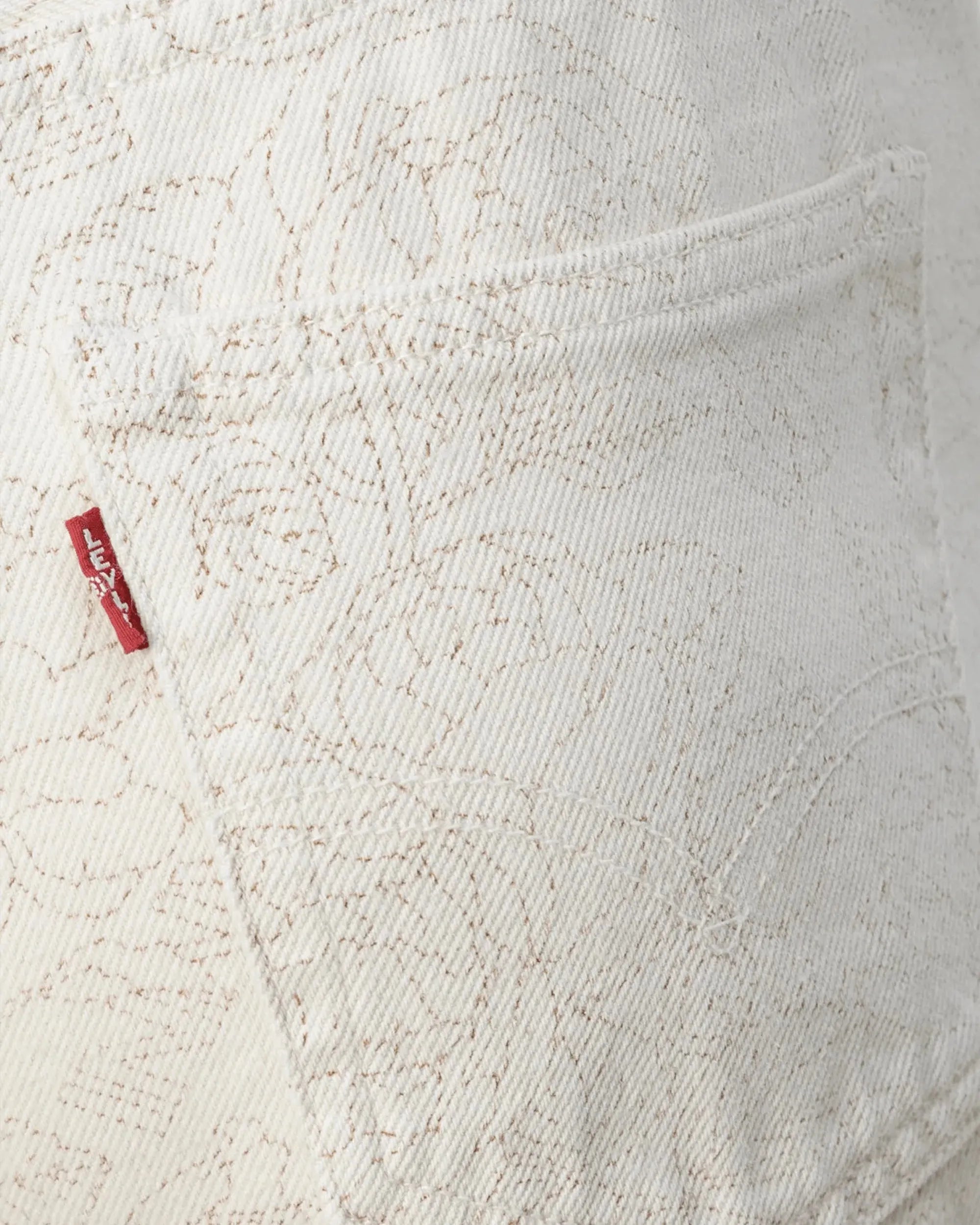 Ganni X Levi's Printed High Waisted Baggy Jeans for Women | Vintage Denim Pants | Fashionable Streetwear & Casual Outfits | Perfect for Everyday Wear, Parties, and Date Nights