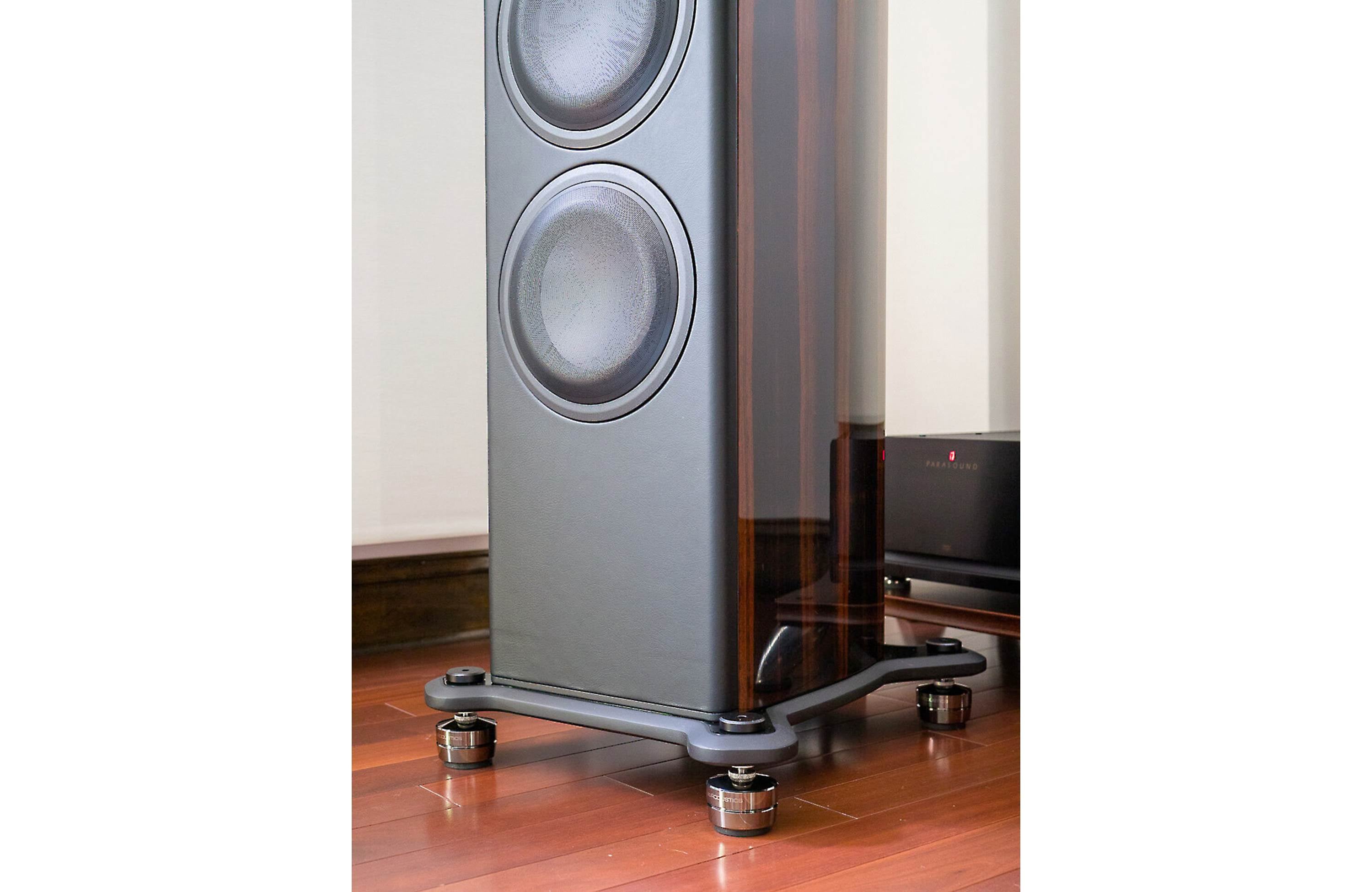 Isoacoustics Gaia I Performance Speaker Isolation Feet for Large Floorstanding Speakers (4 Pack) - Reduce Vibration & Improve Sound Quality for Home Theater & Audiophile Systems