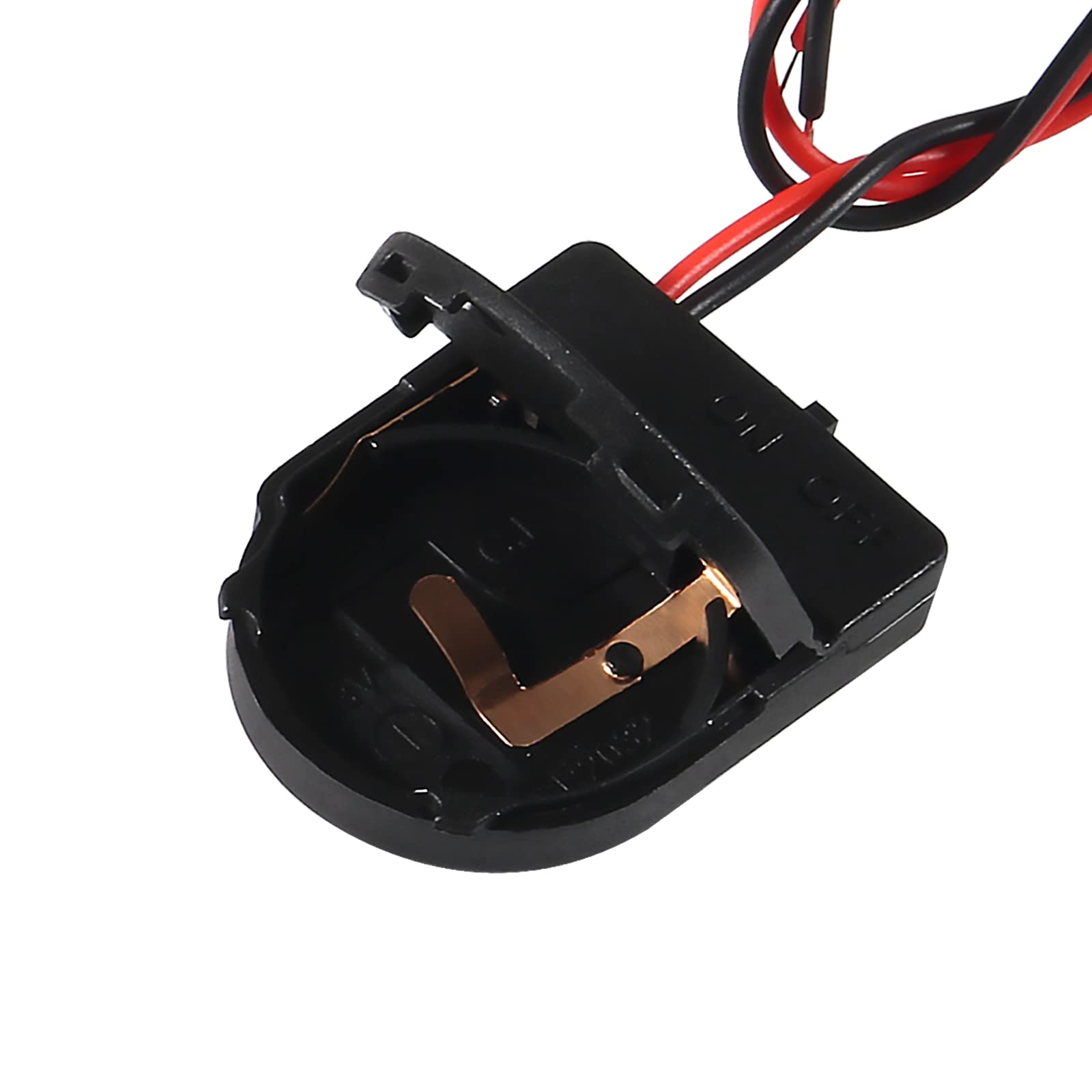 10pcs CR2032 Battery Holder with On/Off Switch - Coin Cell Battery Storage Box for DIY Electronics, Watches, and Key Fobs - Durable Plastic Container for Easy Battery Replacement