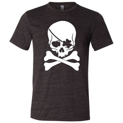 Shamrock Skull Graphic T-Shirt - Unisex Cotton Tee for St. Patrick's Day & Casual Wear | Irish Pride & Skull Lover Apparel