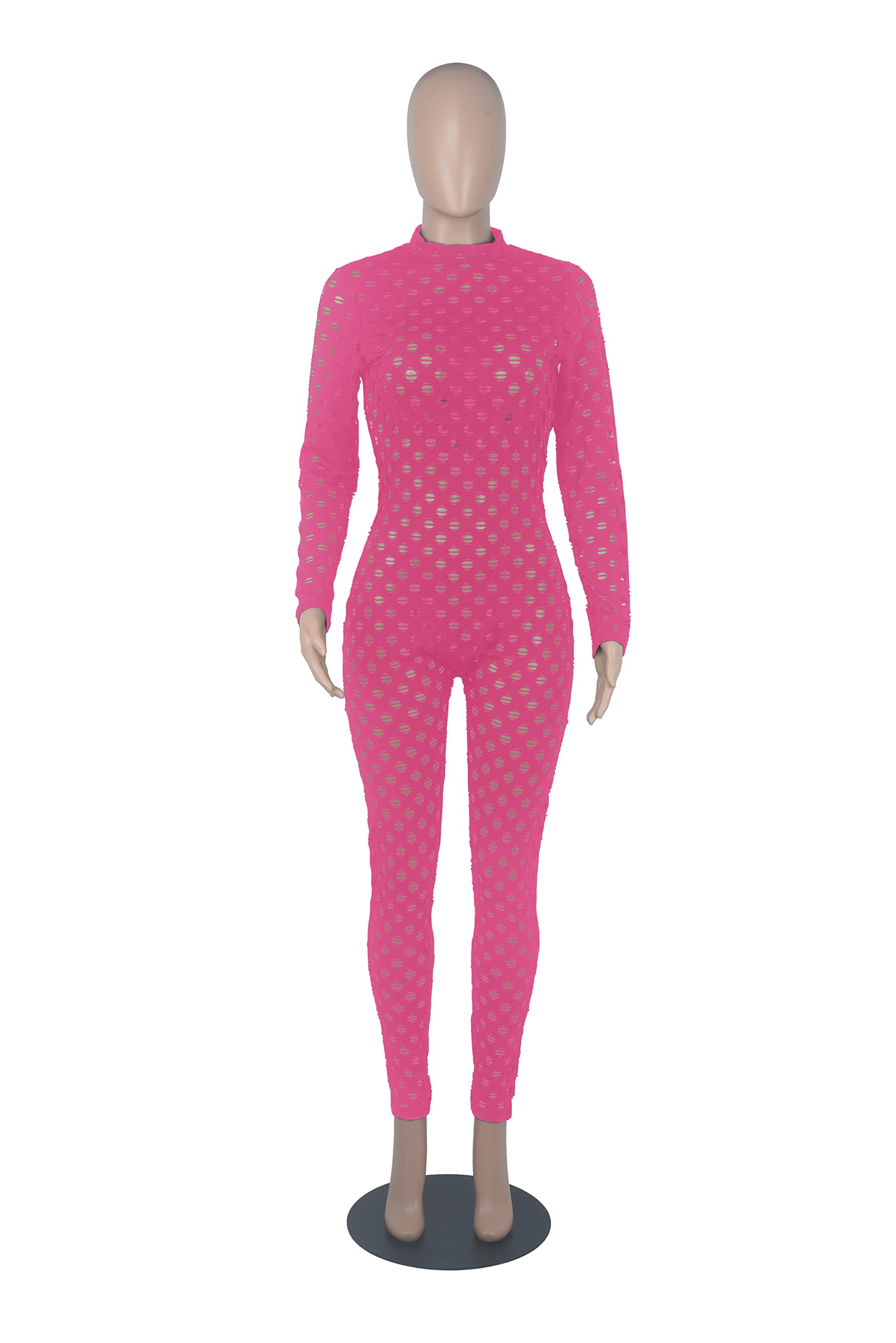 Sexy Club Outfits for Women - Long Sleeve Bodysuit Jumpsuit & Bodycon Leggings Pants Suit | Nightclub, Party & Date Night Outfits