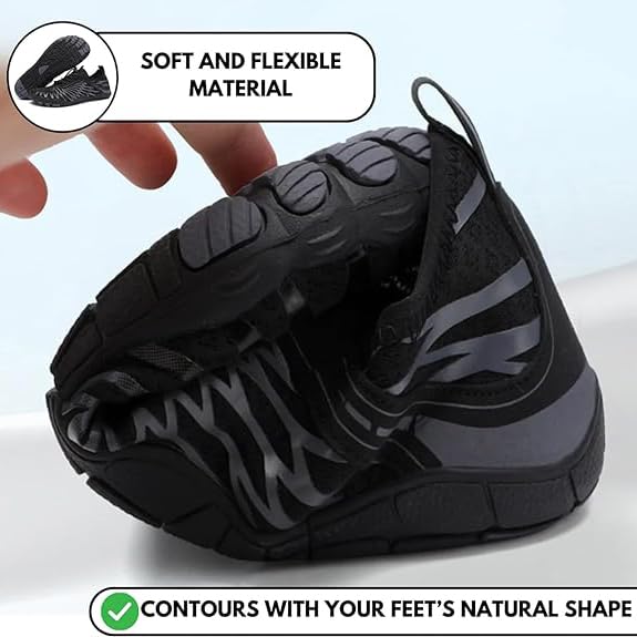 Barefoot Hiking Shoes for Women & Men - Healthy, Non-Slip, Unisex Trail Footwear | Perfect for Outdoor Adventures, Trail Running & Natural Walking