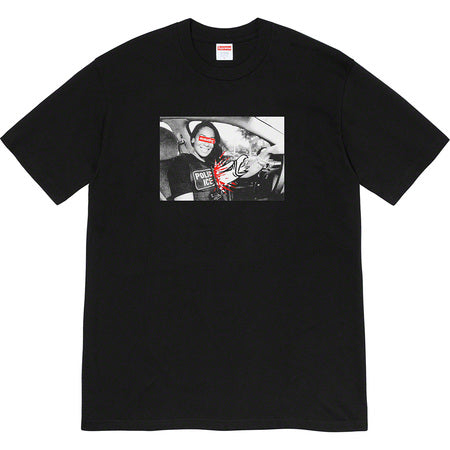 Supreme Anti Hero Ice Graphic T-Shirt - Black Cotton Tee for Men - Streetwear Fashion & Skate Style