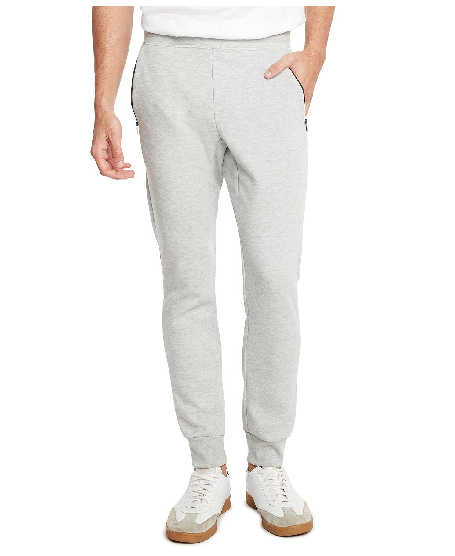 9 Crowns Essentials Men's IP Premium Quality Fleece Jogger Pants - Soft Comfortable Lounge & Workout Sweatpants for Casual Wear, Home Relaxing, Gym & Outdoor Activities