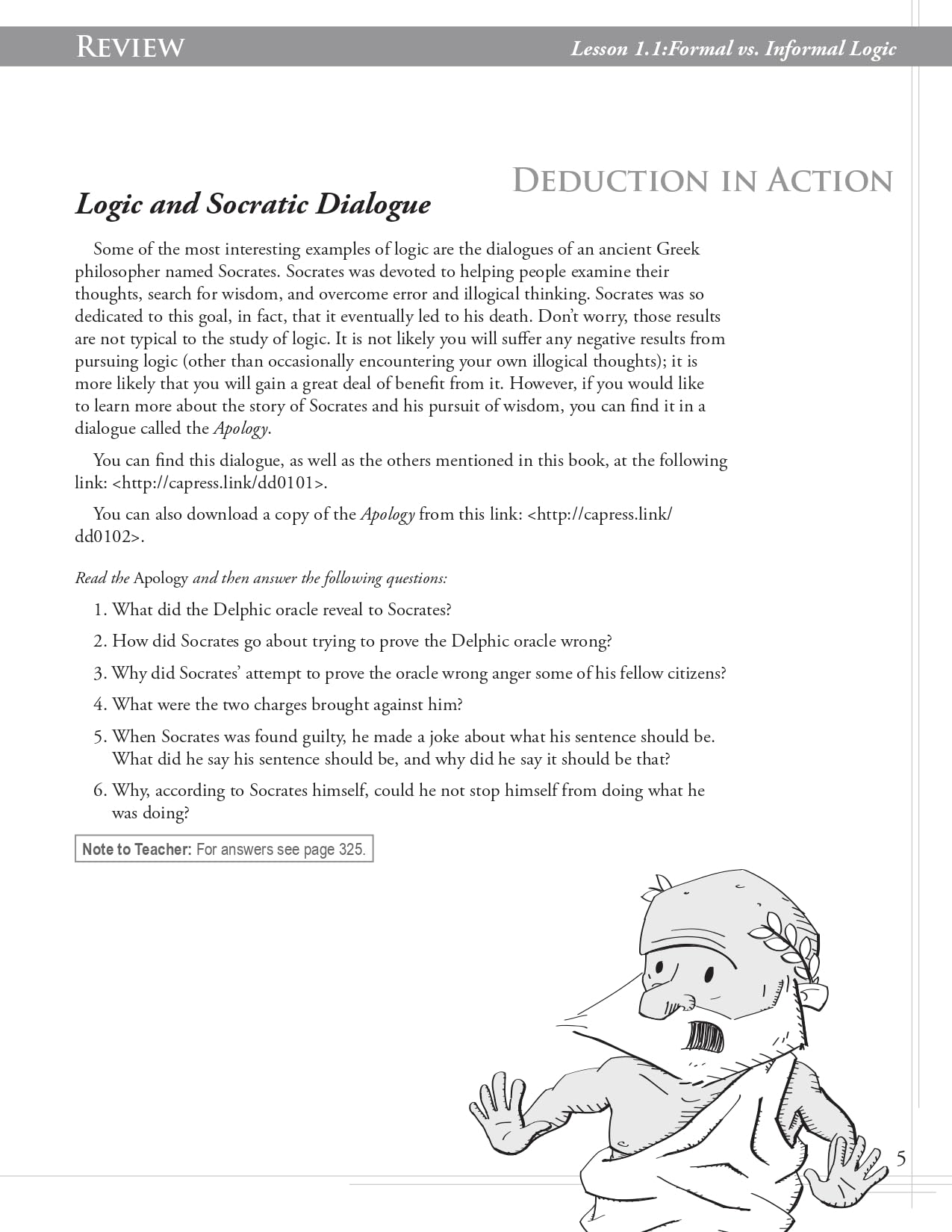 **Deduction Teacher's Edition - Logic Curriculum for Homeschool & Classroom**