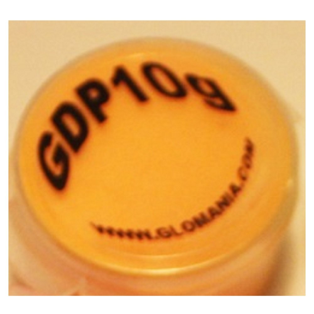 Glow in The Dark Powder - Daytime Visible Orange Pigment (1 Pound) for DIY Crafts, Halloween Decor & Nighttime Safety