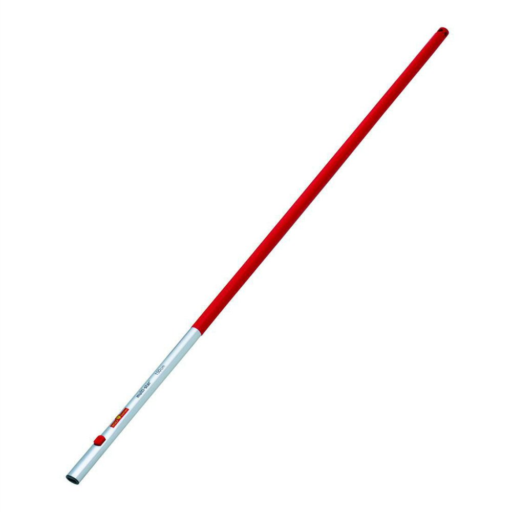 WOLF-Garten ZMA150 59-Inch Multi-Star Aluminum Handle - Lightweight Durable Garden Rake for Lawn Care, Leaf Cleanup, and Yard Maintenance