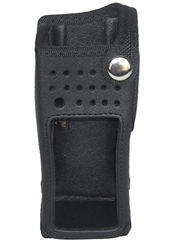 Motorola DGP 8550 Two Way Radio Nylon Carrying Case with Fixed Belt Loop - Durable Protective Cover for Full Keypad Radios - Perfect for Construction, Security & Outdoor Work