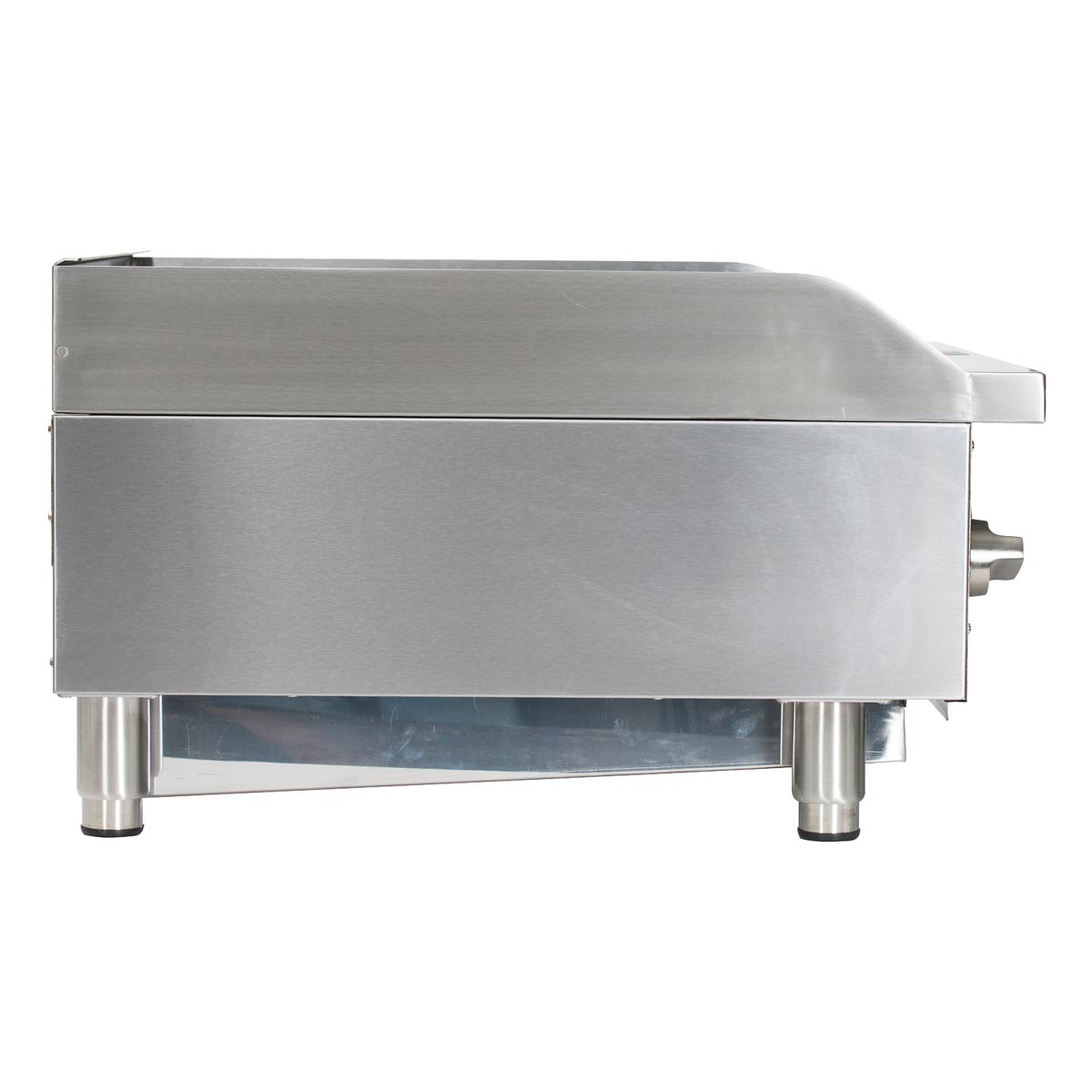 Globe GCB24G RK 24-Inch Gas Countertop Charbroiler with Char Rock Kit - Commercial Restaurant Grill for Burgers, Steaks & Seafood - Perfect for Diners, Food Trucks & Outdoor Cooking
