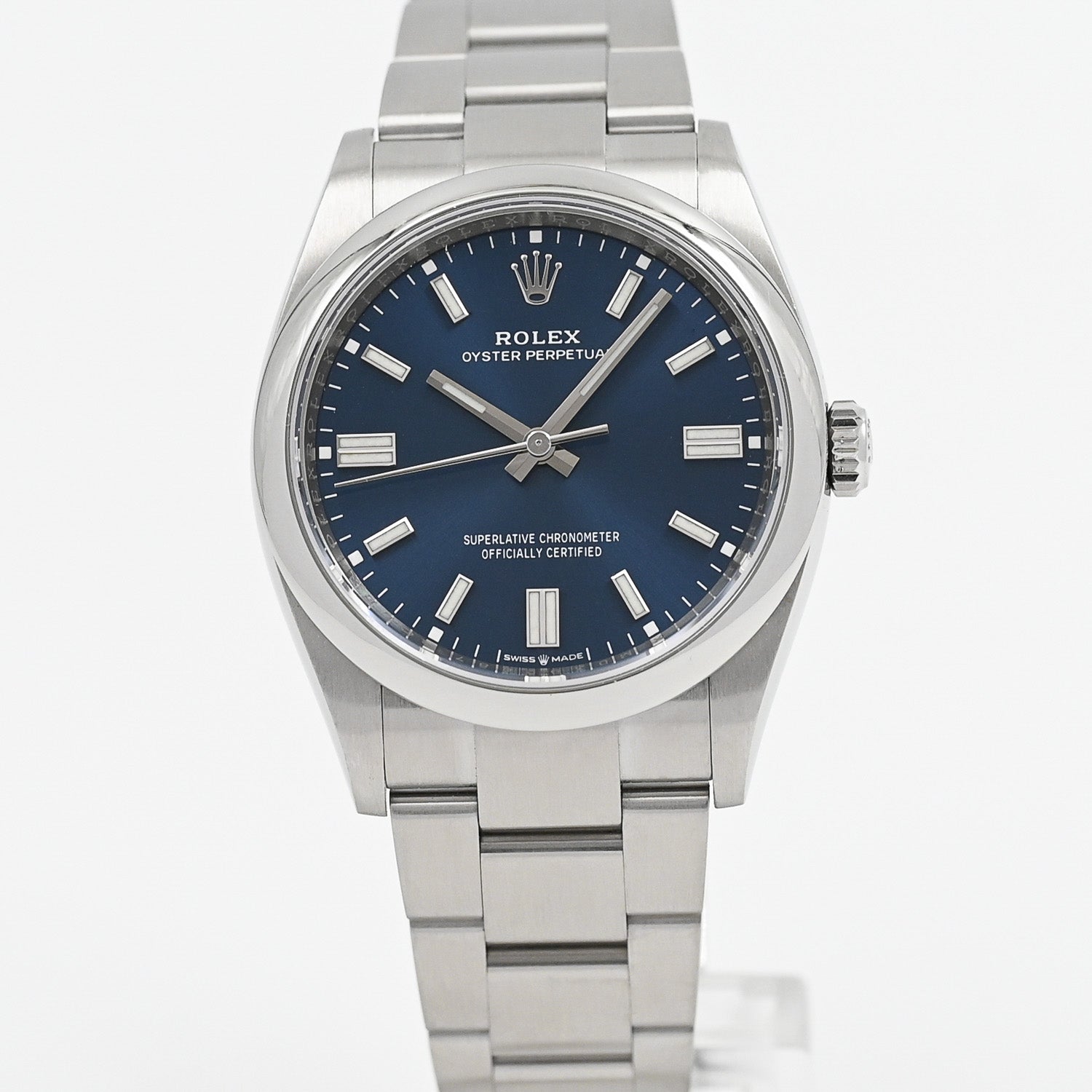 Rolex Oyster Perpetual 36mm Stainless Steel Watch 2021 Model - Luxury Automatic Timepiece for Men, Perfect for Business, Formal Events & Everyday Wear