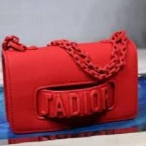 J'Adior Mini Red Ultra Matte Flap Bag - Elegant Crossbody Purse for Women, Perfect for Date Night, Parties & Special Occasions
