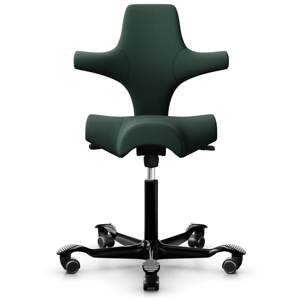 HÅG Capisco 8106 Ergonomic Saddle Chair - Adjustable Height & Tilt for Office & Home Workspace - Perfect for Desk Work, Gaming & Creative Professionals