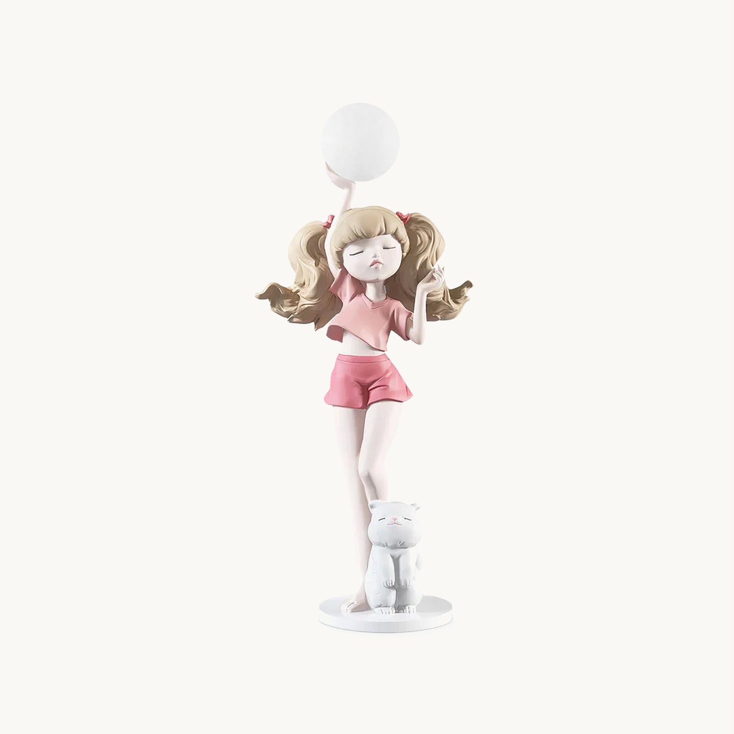 Elegant Ballet Girl Floor Lamp - Adjustable LED Dancer Light for Bedroom, Living Room & Nursery - Perfect for Kids Room Decor & Dance Studio Lighting
