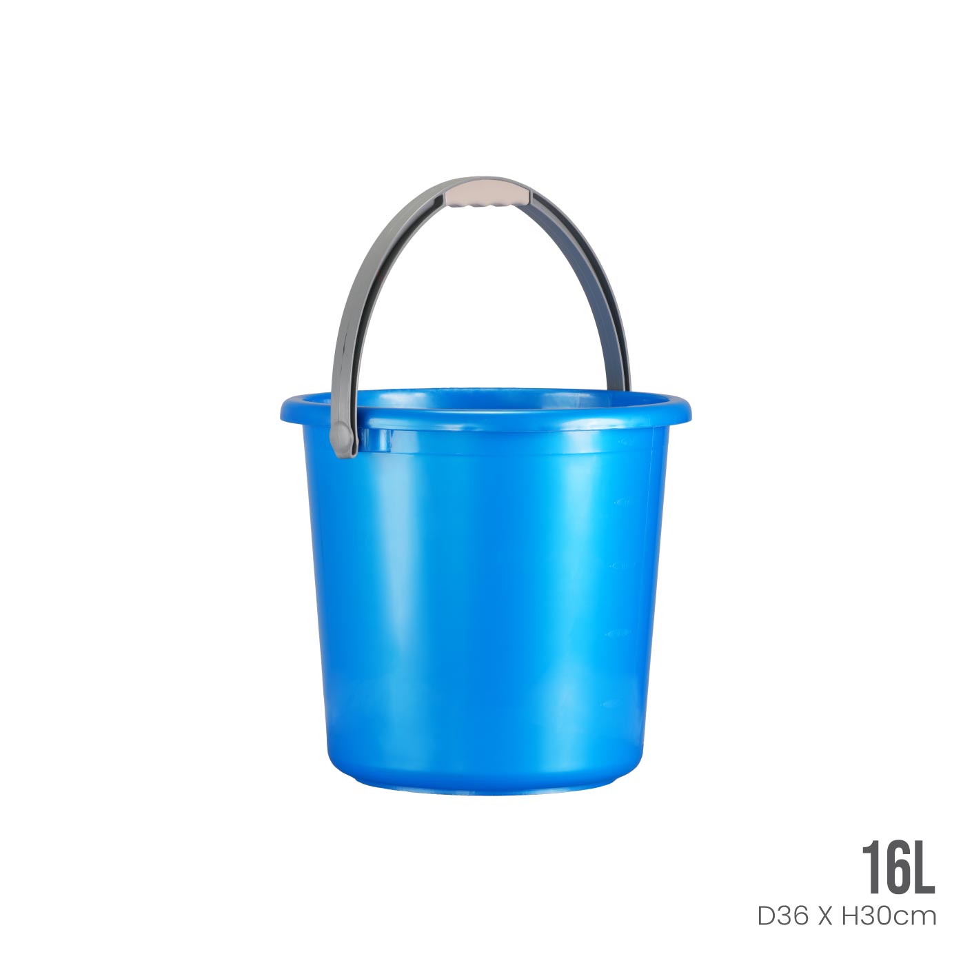 PIN PIN PAIL (634) - Durable Plastic Bucket for Home, Garden & DIY Projects - Perfect for Storage, Cleaning & Outdoor Activities