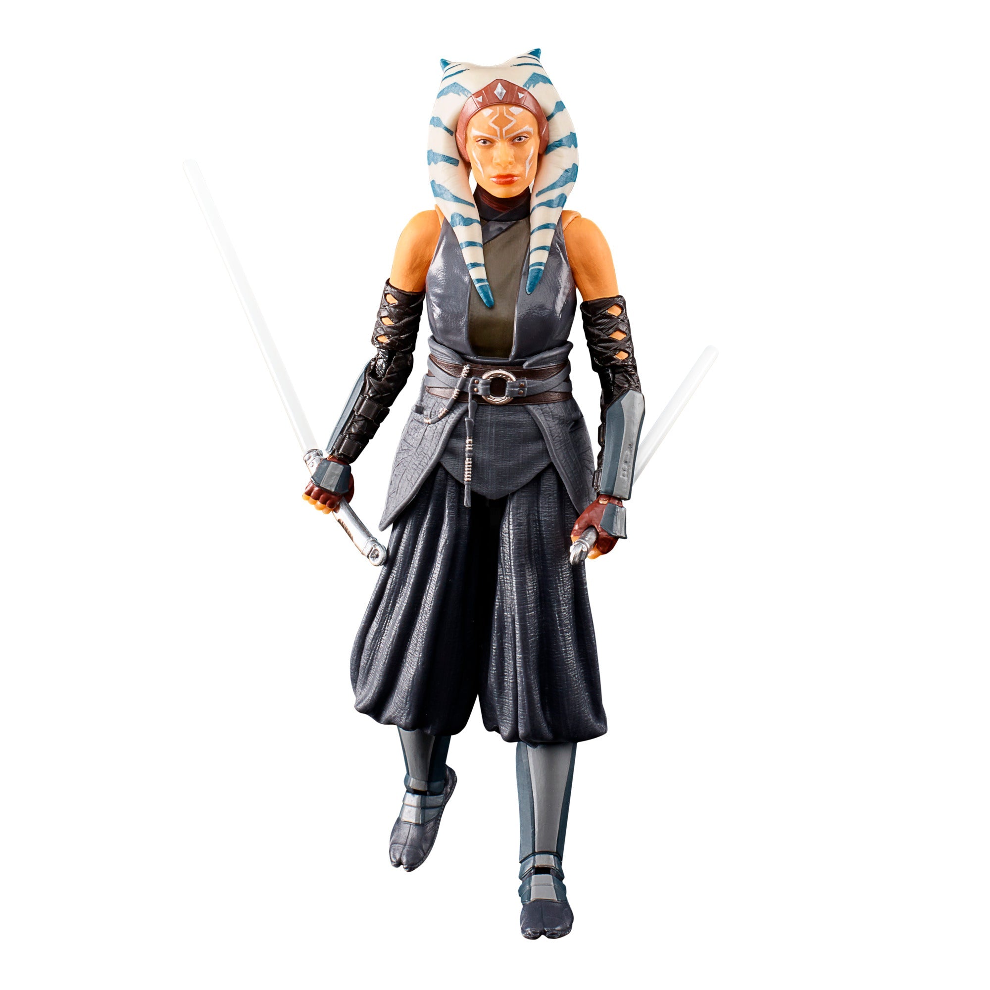 Star Wars The Black Series Ahsoka Tano (The Mandalorian) 6-Inch Action Figure - Collectible Toy for Fans, Gift for Star Wars Enthusiasts - Perfect for Display, Cosplay and Role Play Scenes