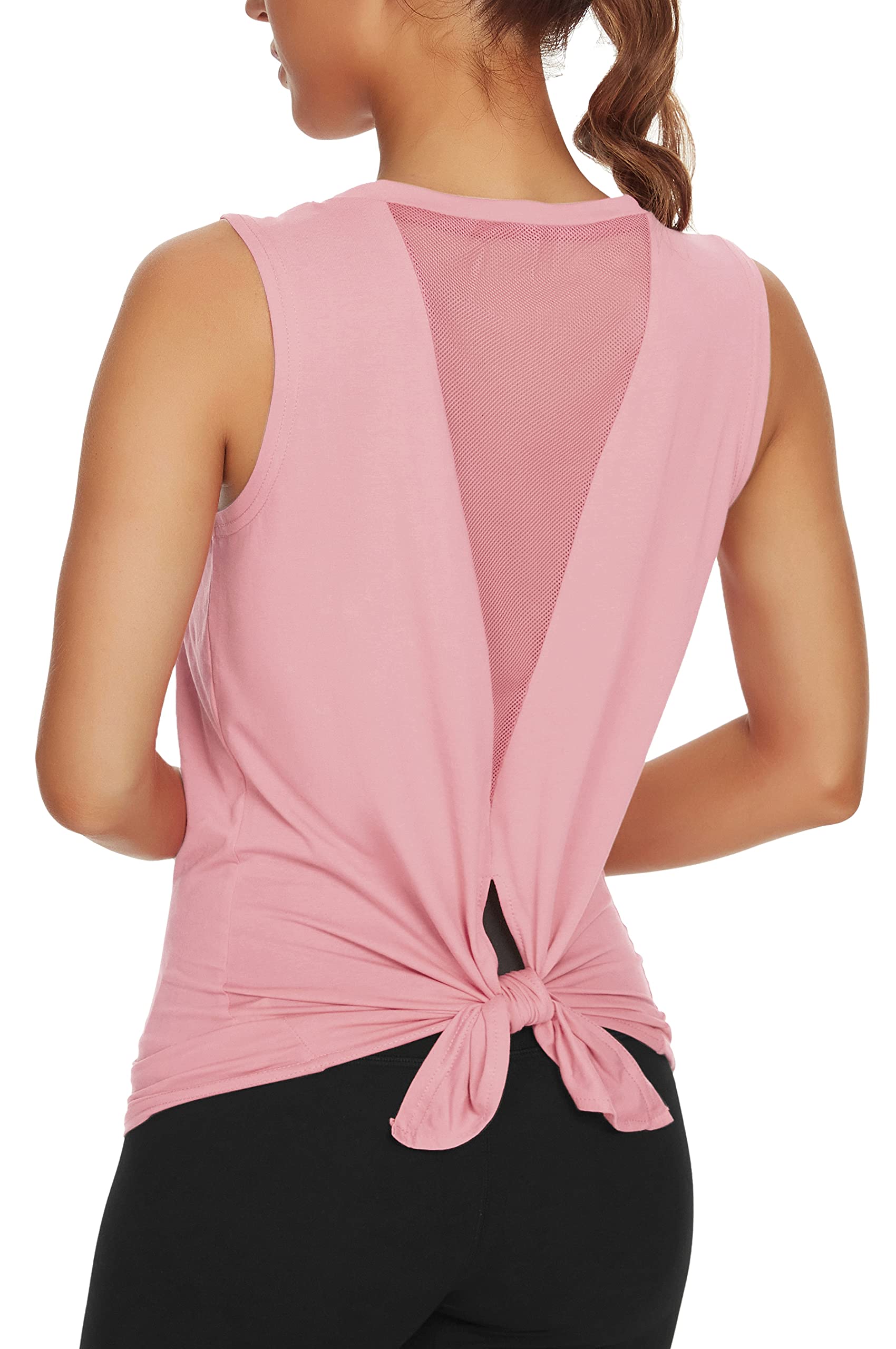 **Women's Workout Tank Tops - Breathable Yoga Shirts for Running, Gym & Fitness - Custer's Night Athletic Muscle Tops for Active Women**    *(Perfect for yoga, HIIT, weightlifting & casual wear!)*