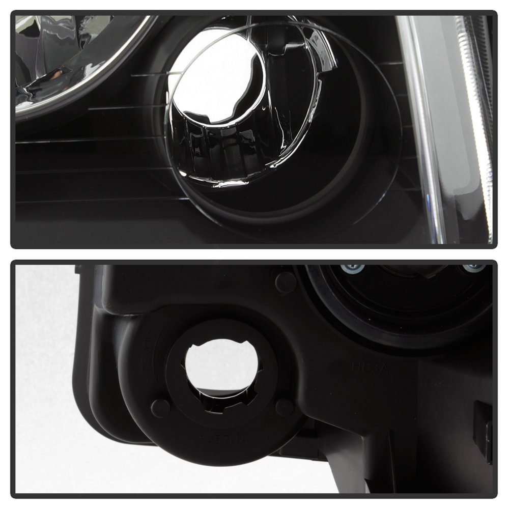 2005-2010 Dodge Charger Crystal Clear Halogen Headlight Assembly - Upgrade Replacement for Improved Night Driving & Style Enhancement