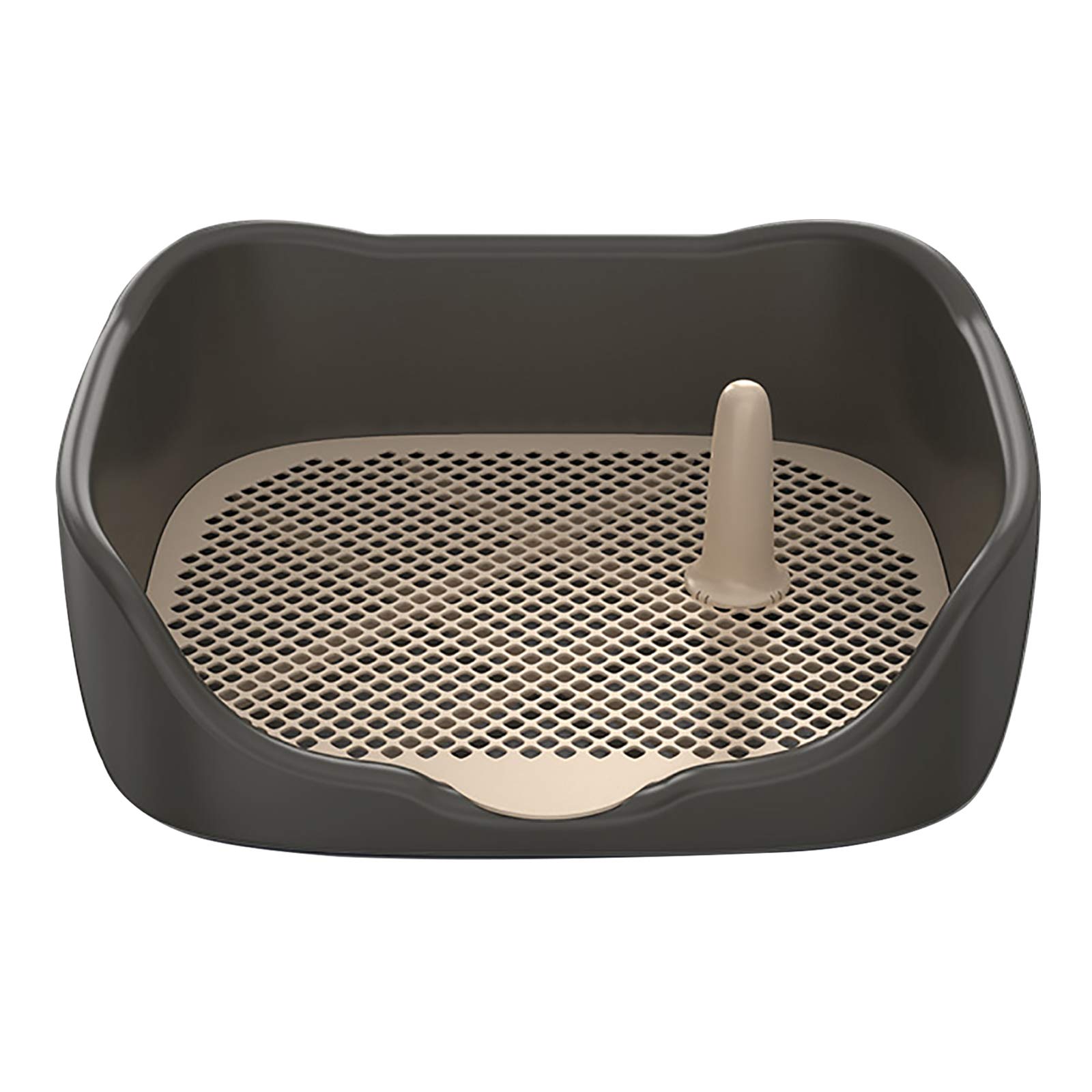 Portable Dog Toilet Training Pad Holder with Fence - Adjustable Puppy Potty Fence with Removable Posts for Indoor/Outdoor Use - Durable Plastic Pet Pad Holder for Dogs & Cats (5 Colors, 3 Sizes) - Perfect for Apartments, Travel & Housebreaking Puppies