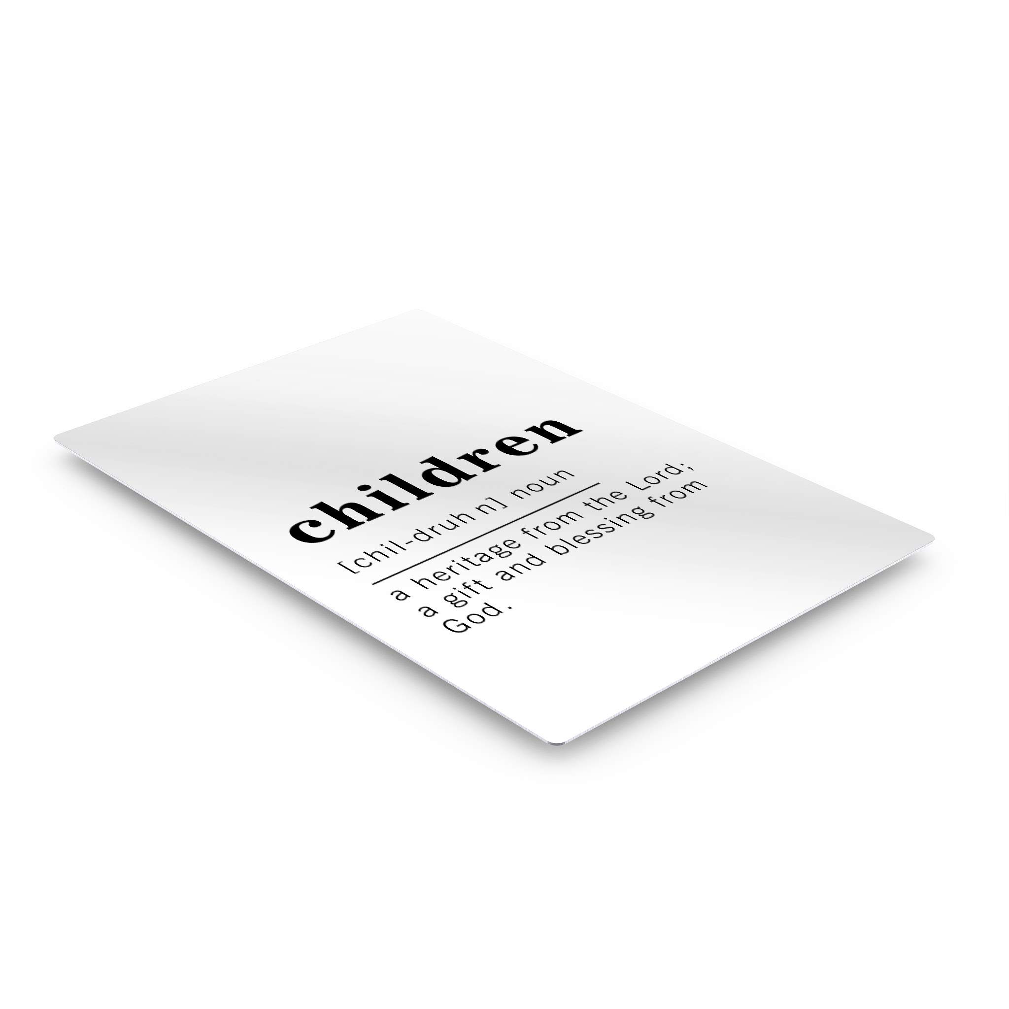 Funny Noun Dictionary Definition Metal Print - Inspirational Quote Sign for Kids - Office, Living Room, Bedroom & Bathroom Wall Decor - Ready to Hang Home Art (40x30 inches) - Perfect for Playrooms, Classrooms & Gift Giving - Made in USA
