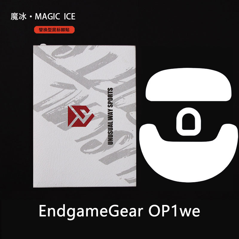 Unusual Way Sports Magic Ice Mouse Skates for Gaming - Compatible with Endgame Gear OP1, OP1 8K, OP1 RGB & OP1we - Perfect for Esports, FPS Gaming & Competitive Play