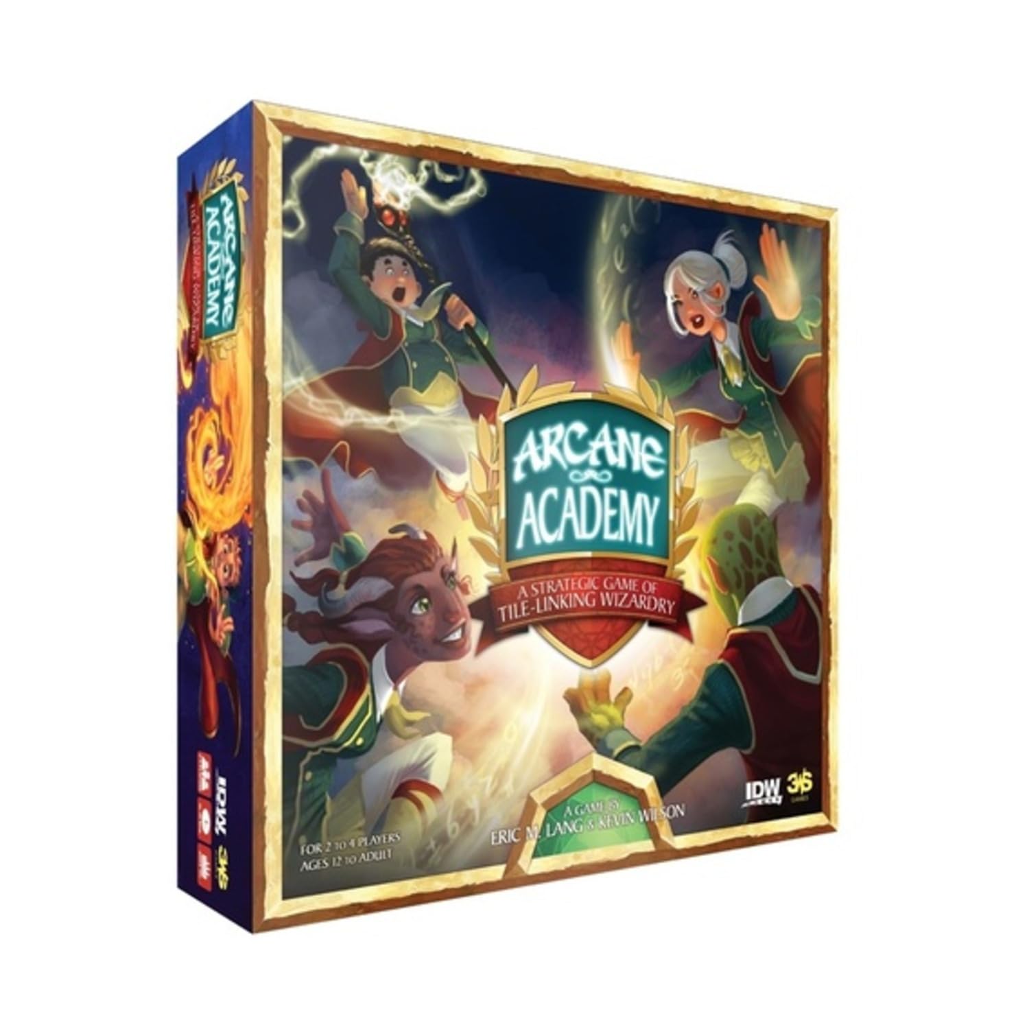 IDW Games Arcane Academy - Strategy Board Game for Adults & Teens | Perfect for Family Game Nights & Fantasy RPG Fans
