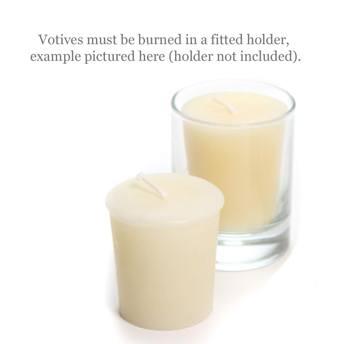 100% Pure Beeswax Votive Candles - 36 Pack Natural Unscented White Candles | Long Lasting 12+ Hour Burn | Handmade in USA | Perfect for Weddings, Home Decor & Aromatherapy