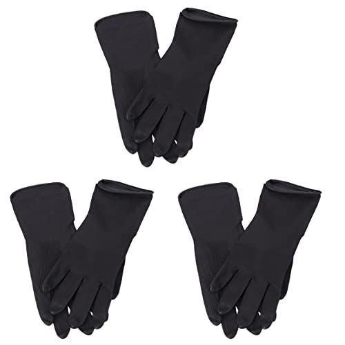 FRCOLOR 15 Pairs Disposable Hair Dye Gloves - Latex-Free, Durable & Comfortable for Hair Coloring, Shampooing & Salon Treatments - Perfect for DIY Hair Dye at Home or Professional Salon Use