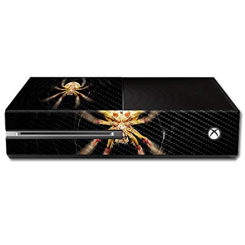 MightySkins Carbon Fiber Skin for Microsoft Xbox One - Protective Durable Textured Vinyl Wrap | Easy to Apply & Remove | Made in USA | Perfect for Gaming Setup & Customization