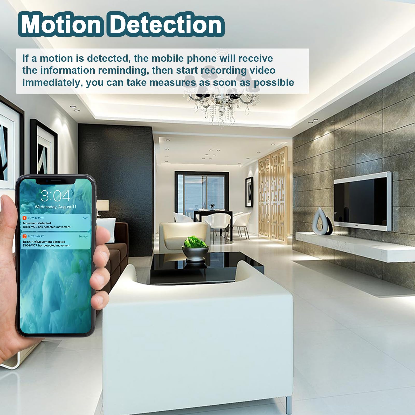 HD 1080P WiFi Hidden Spy Camera with Wireless USB Charger & 5-Port Hub | Nanny Cam with Motion Detection & APP Remote Control for Home & Office Security | Perfect for Baby Monitoring, Pet Watching & Property Surveillance