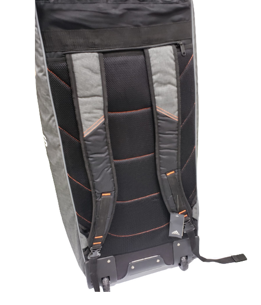 Adidas INCURZA Elite Duffle Wheelie Cricket Kit Bag - Large Sports Equipment Travel Bag for Cricket Players - Perfect for Training, Matches & Travel