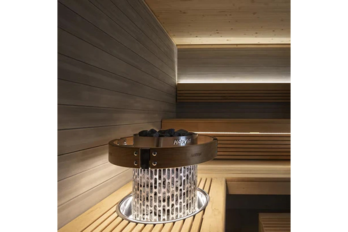 Harvia Cilindro Electric Sauna Heater - Premium Home Spa & Wellness Solution for Relaxation & Detox