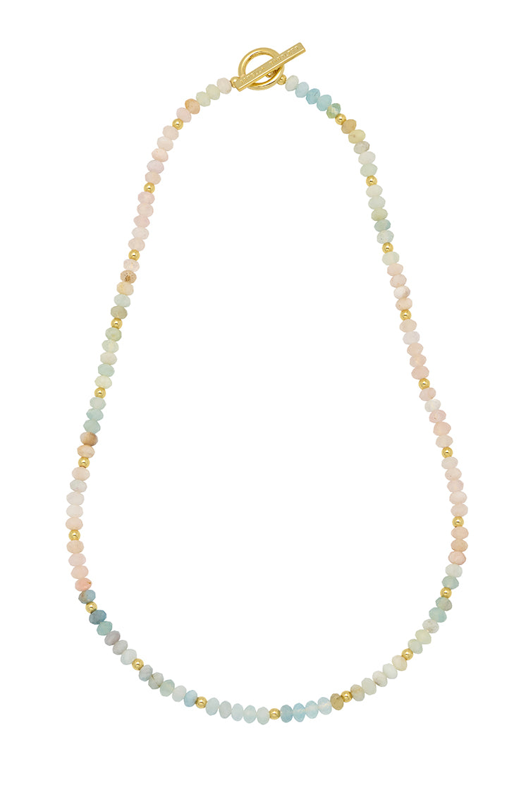Elegant T Bar Beaded Necklace for Women - Boho Chic Layering Jewelry - Perfect for Casual Wear, Date Nights & Special Occasions