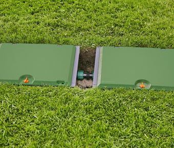 Gardena Connector 1 1 for Valve Boxes V3 - Durable Water Hose Fitting for Garden Irrigation Systems | Perfect for Lawn Sprinklers & Outdoor Watering Solutions