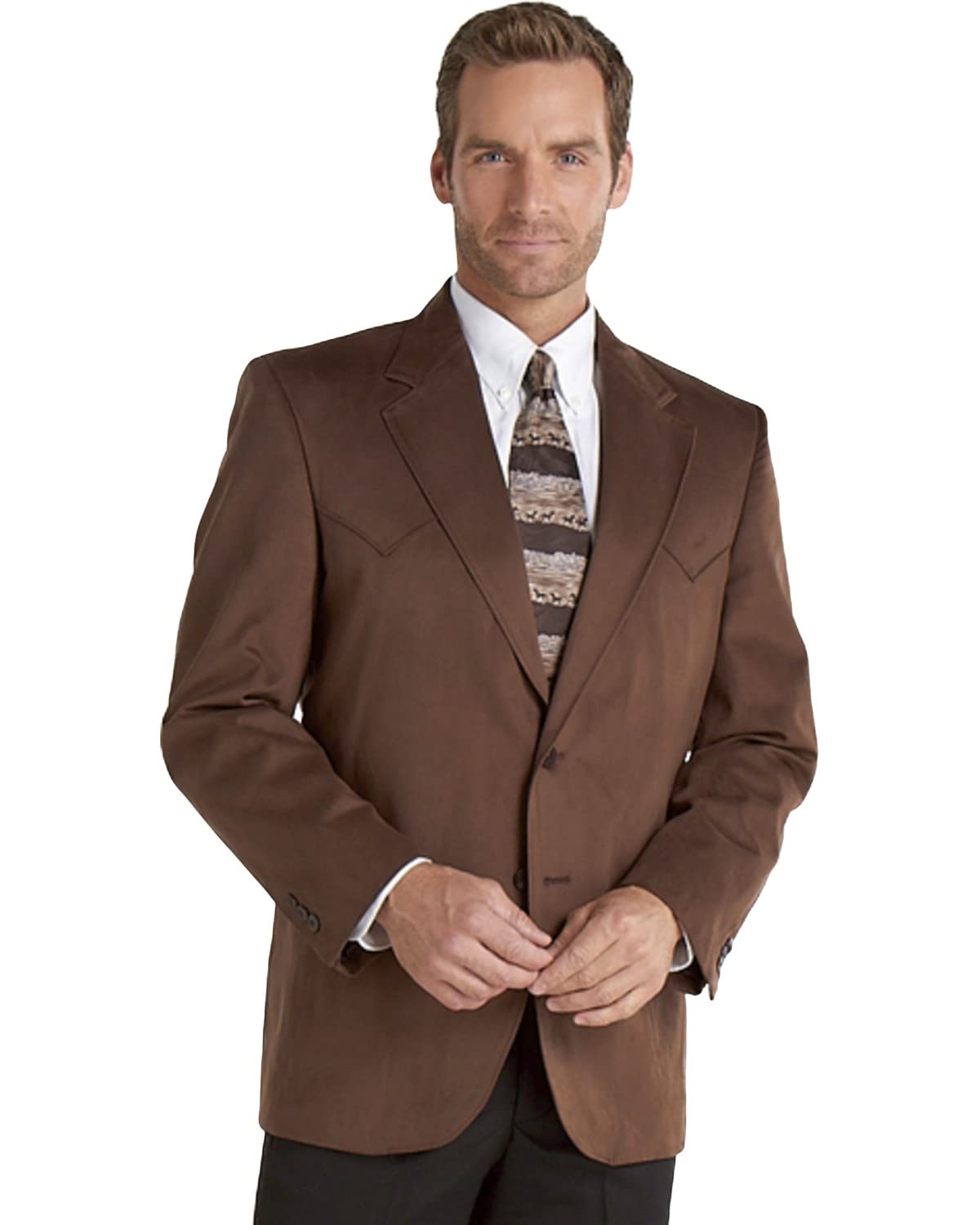 Circle S Men's Microsuede Sportcoat Tall - Size 46 25 41_X | Lightweight Blazer for Business Casual & Formal Occasions | Perfect for Office, Weddings & Special Events
