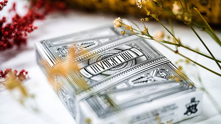 Kings Wild Project Invocation Platinum Playing Cards - Premium Collectible Deck for Cardistry, Magic & Poker Games