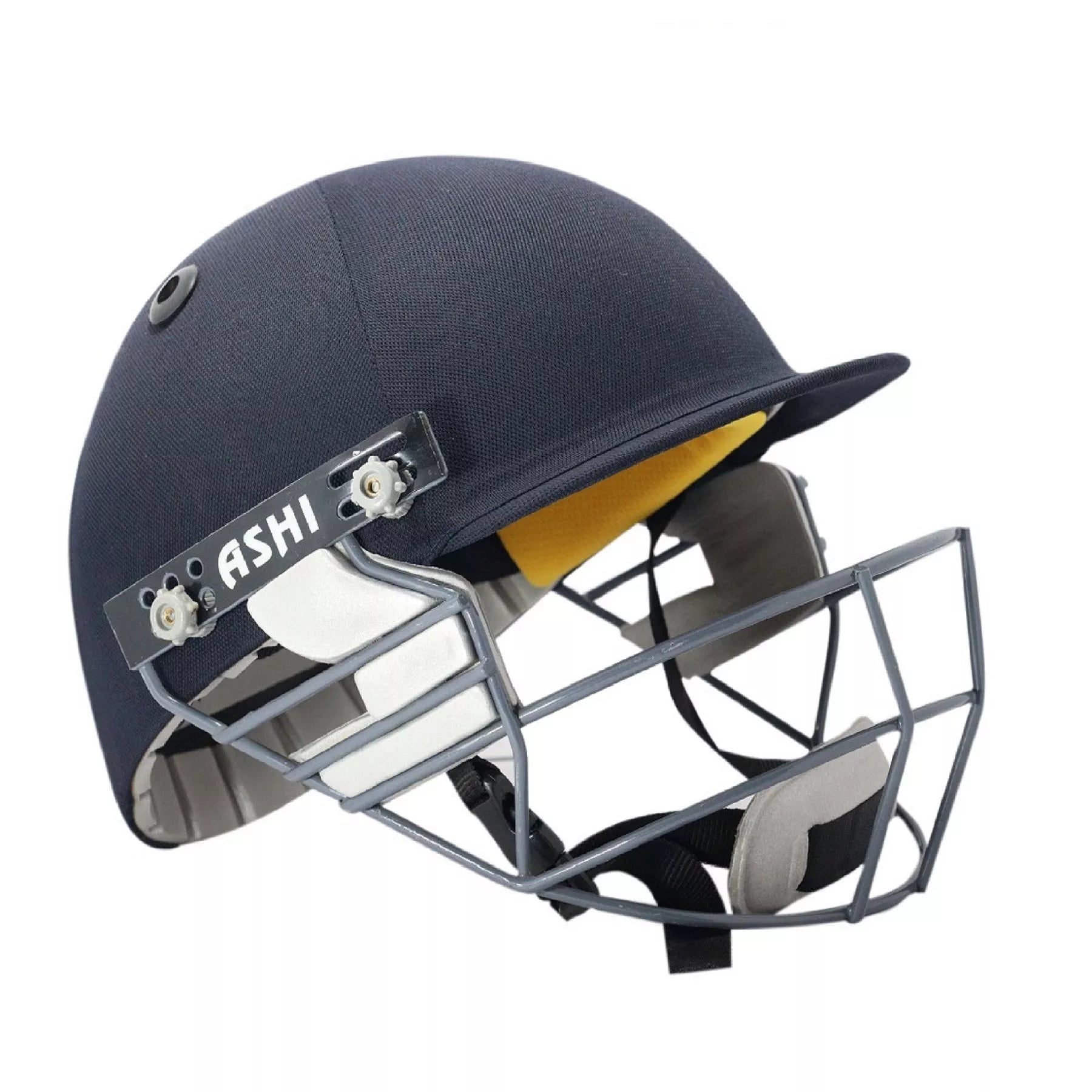 Ashi Match Classic Steel Cricket Helmet - Lightweight Protective Headgear for Cricket Players - Perfect for Practice, Training & Professional Matches