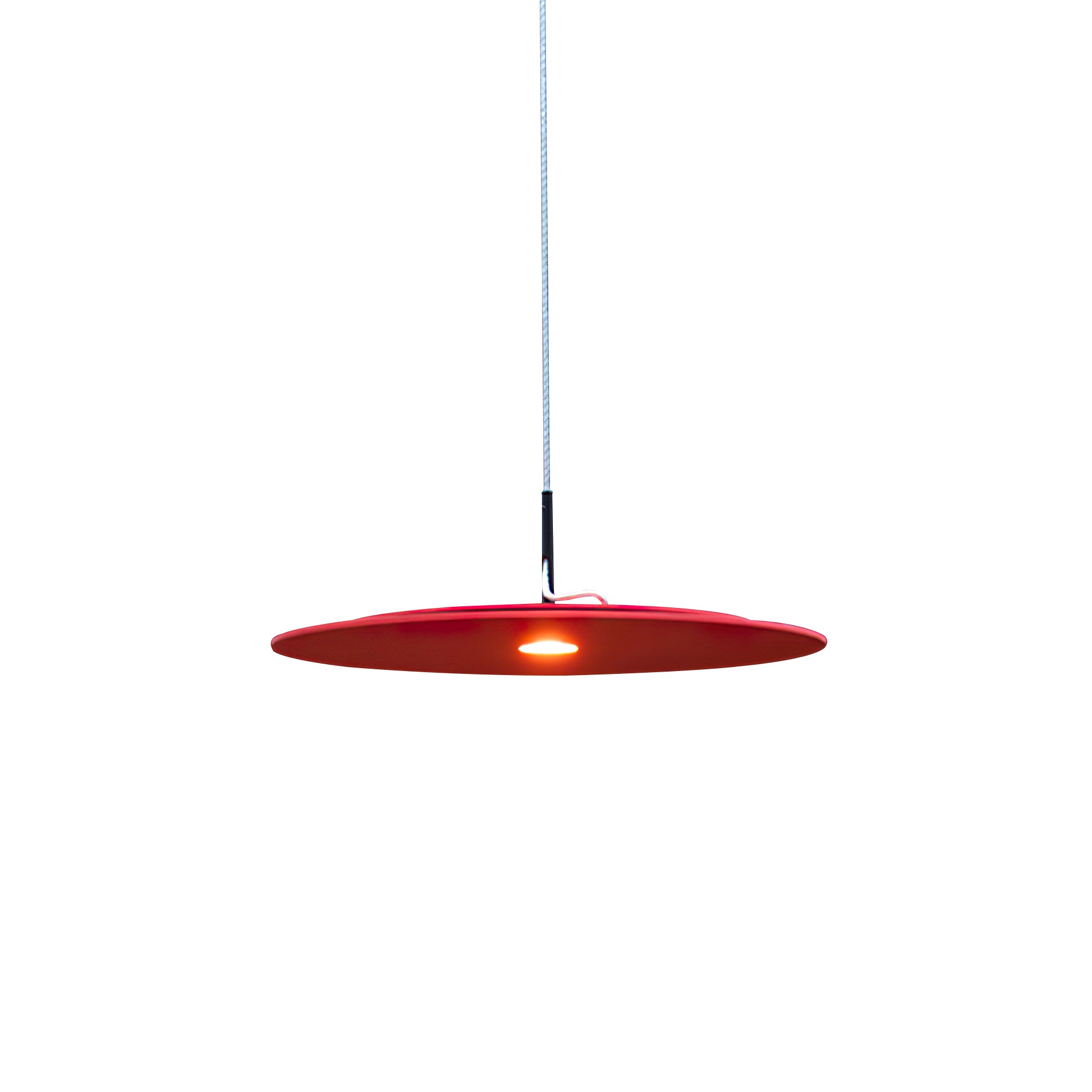 Modern Disk Pendant Lamp - Sleek Round Ceiling Light Fixture for Dining Room, Kitchen Island & Bedroom Lighting | Dimmable LED Hanging Light for Home Decor
