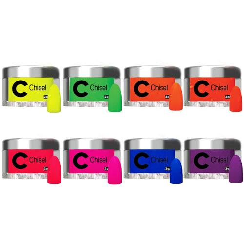 Neon Chalk Powder Set - 8 Vibrant Colors for Sidewalk Art, Festivals & Outdoor Events | Neon Collection Vol. 1 (Neon 1 8)