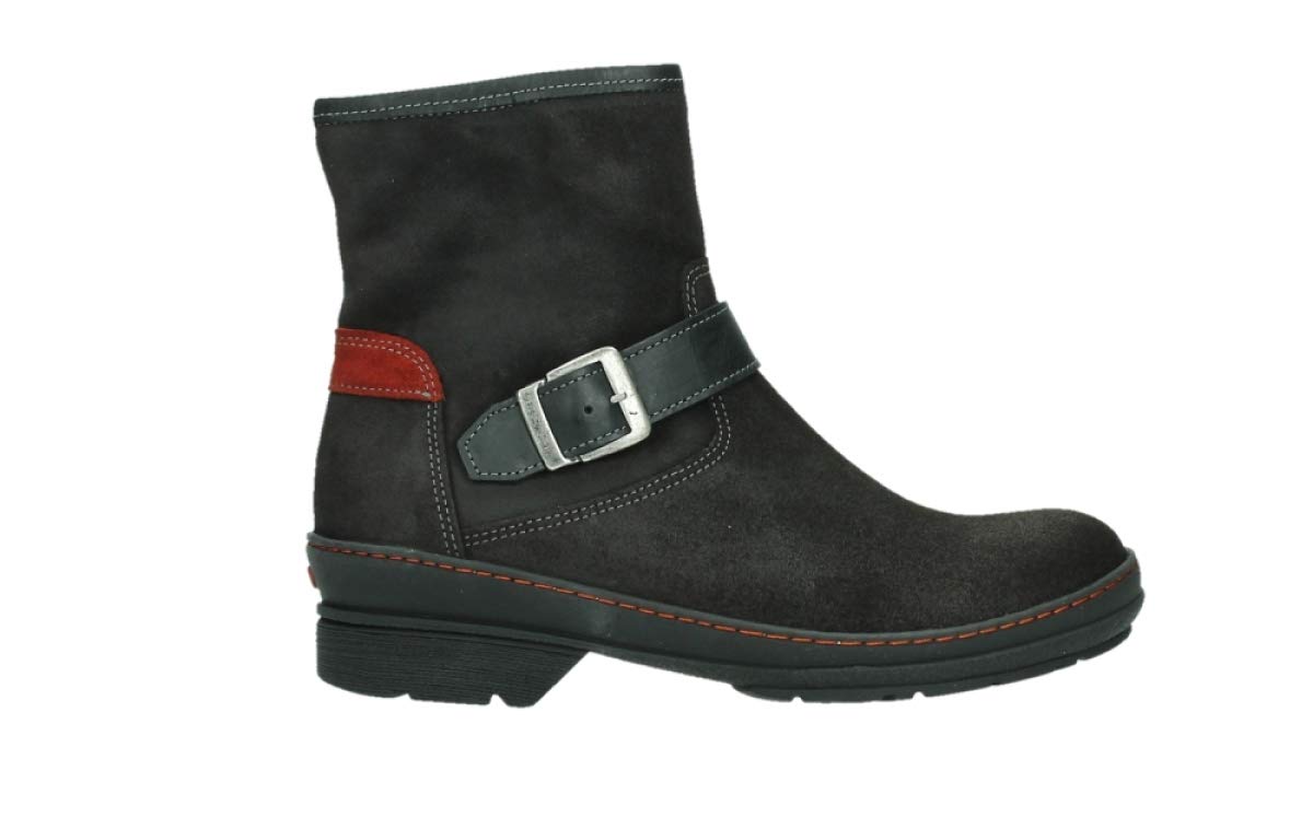 Wolky Women's Nitra Water Resistant Ankle Boots - Comfortable Slip-Resistant Winter Booties for Walking, Hiking & Outdoor Activities