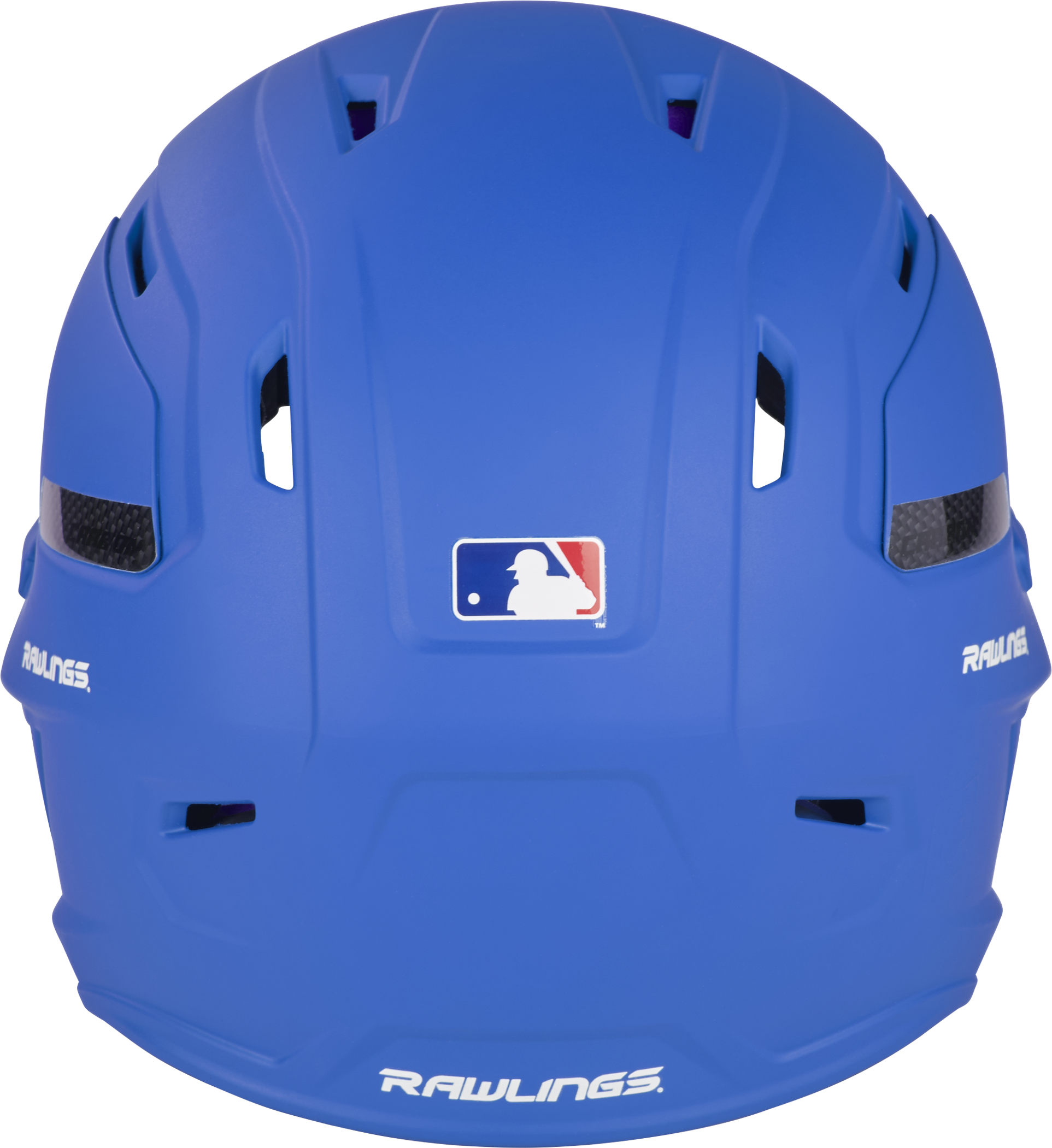 Rawlings Mach Carbon Adult One-Tone Baseball Helmet with Royal Blue Finish - Lightweight Protective Gear for Baseball, Softball & Training Practice