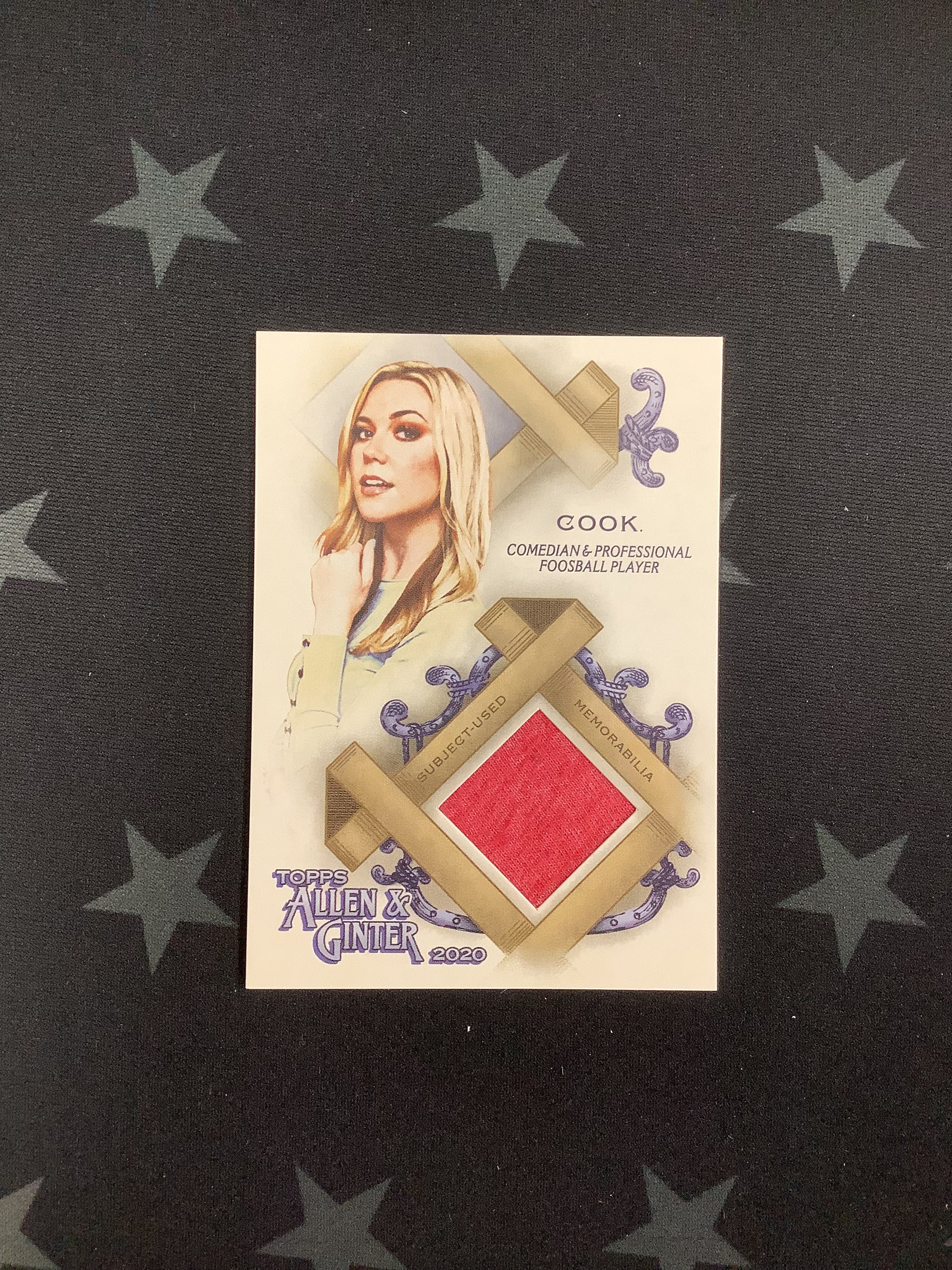 2020 Topps Allen & Ginter Baseball Kelsey Cook Patch Card #FSRA KC - Rare Collectible for Sports Fans & Trading Card Enthusiasts