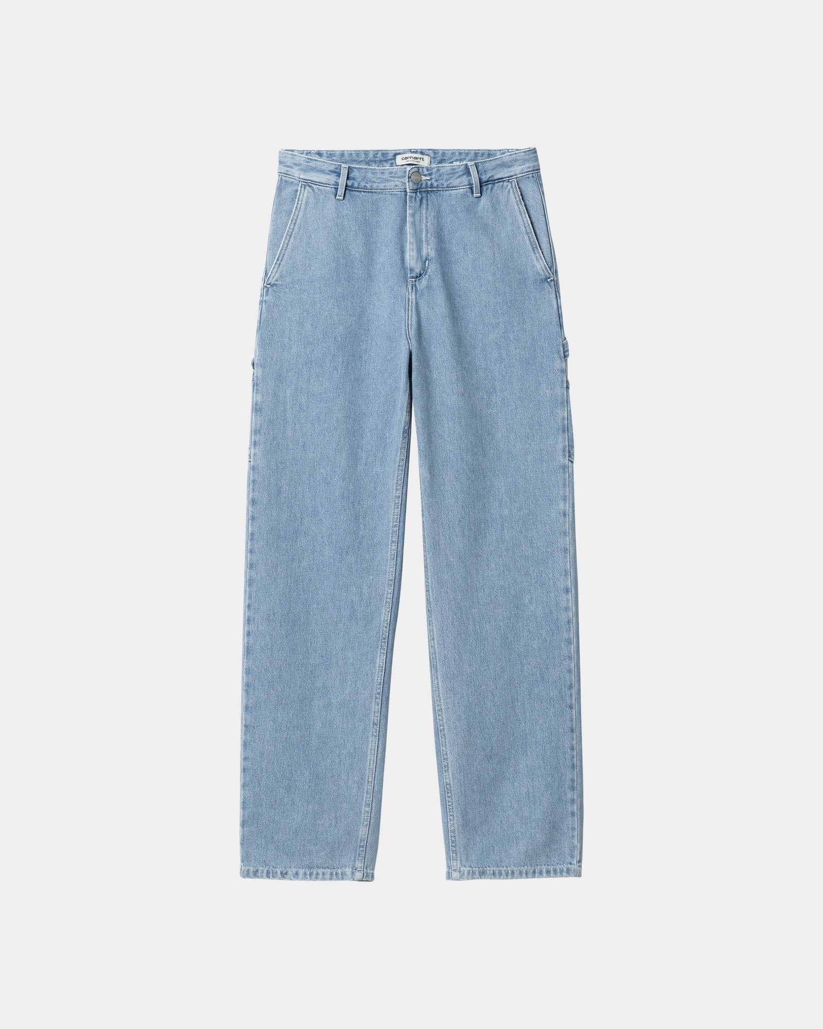 Pierce Pant Straight Denim Jeans for Men | Stone Bleached Blue | Perfect for Casual Wear, Office & Everyday Outfits