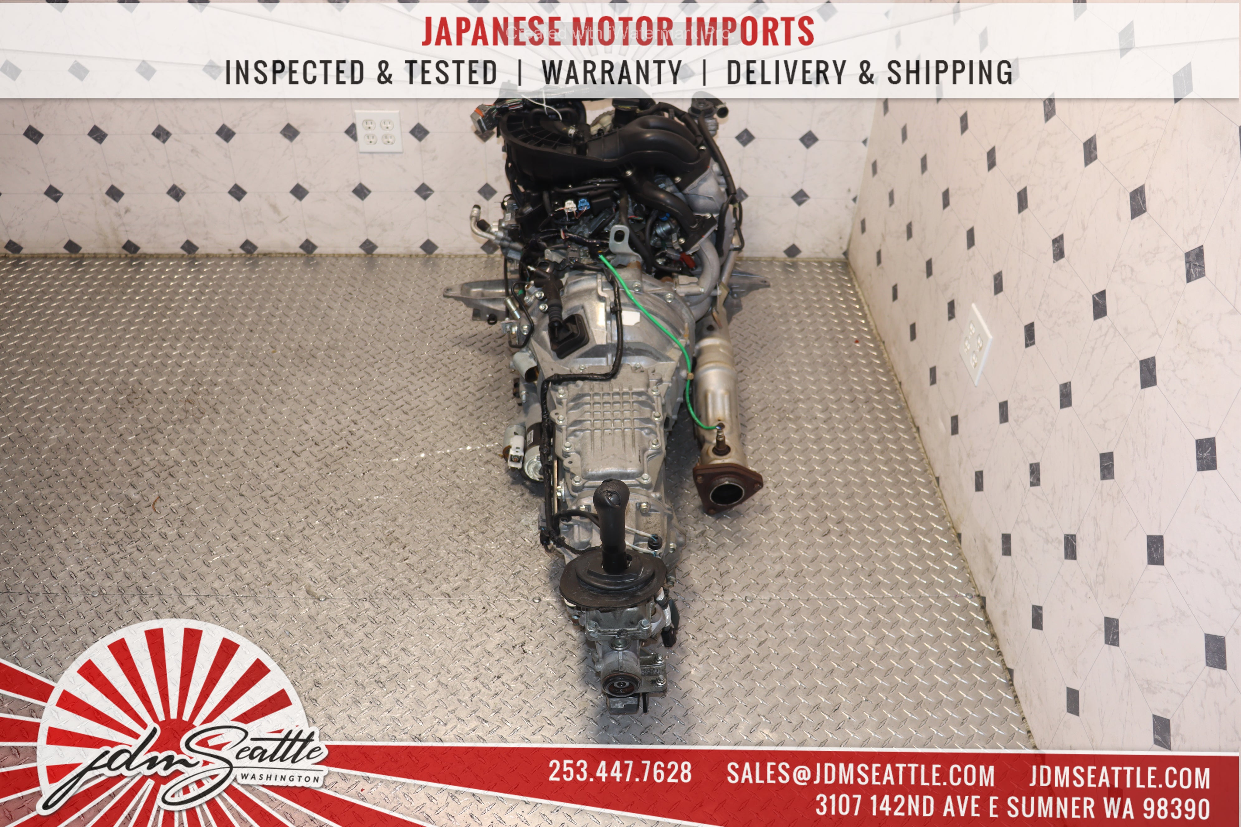 JDM 09-11 MAZDA RX8 13B RENISIS 6-Port Engine with 6-Speed Transmission - High Performance Rotary Engine for Racing & Car Restoration Projects