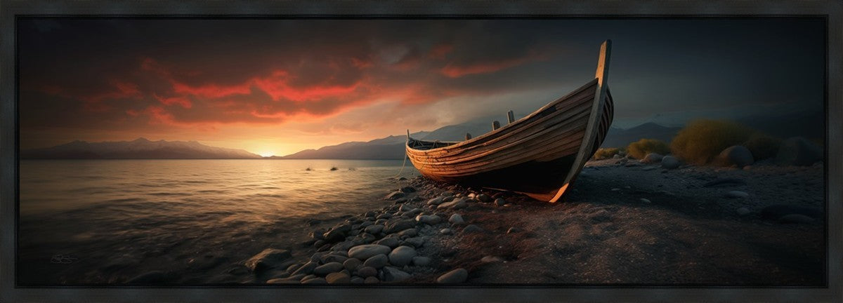 Fishers of Men Gallery Wrap Canvas - Religious Christian Wall Art Decor for Home, Church & Office - Inspirational Bible Verse Artwork
