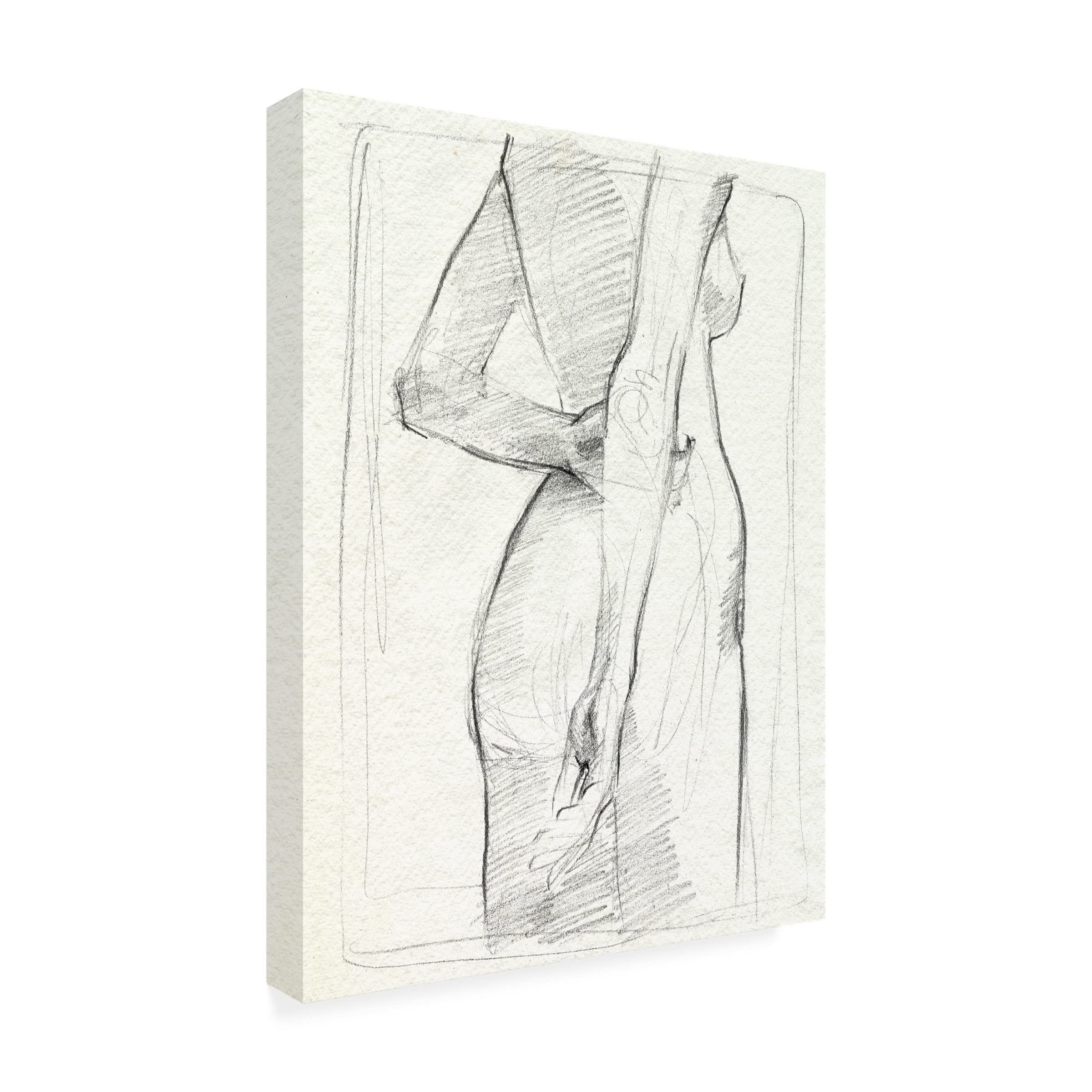 Demure I Canvas Art by Jennifer Paxton Parker - Handmade Wall Decor for Living Room, Bedroom & Office - Trademark Fine Art Collection
