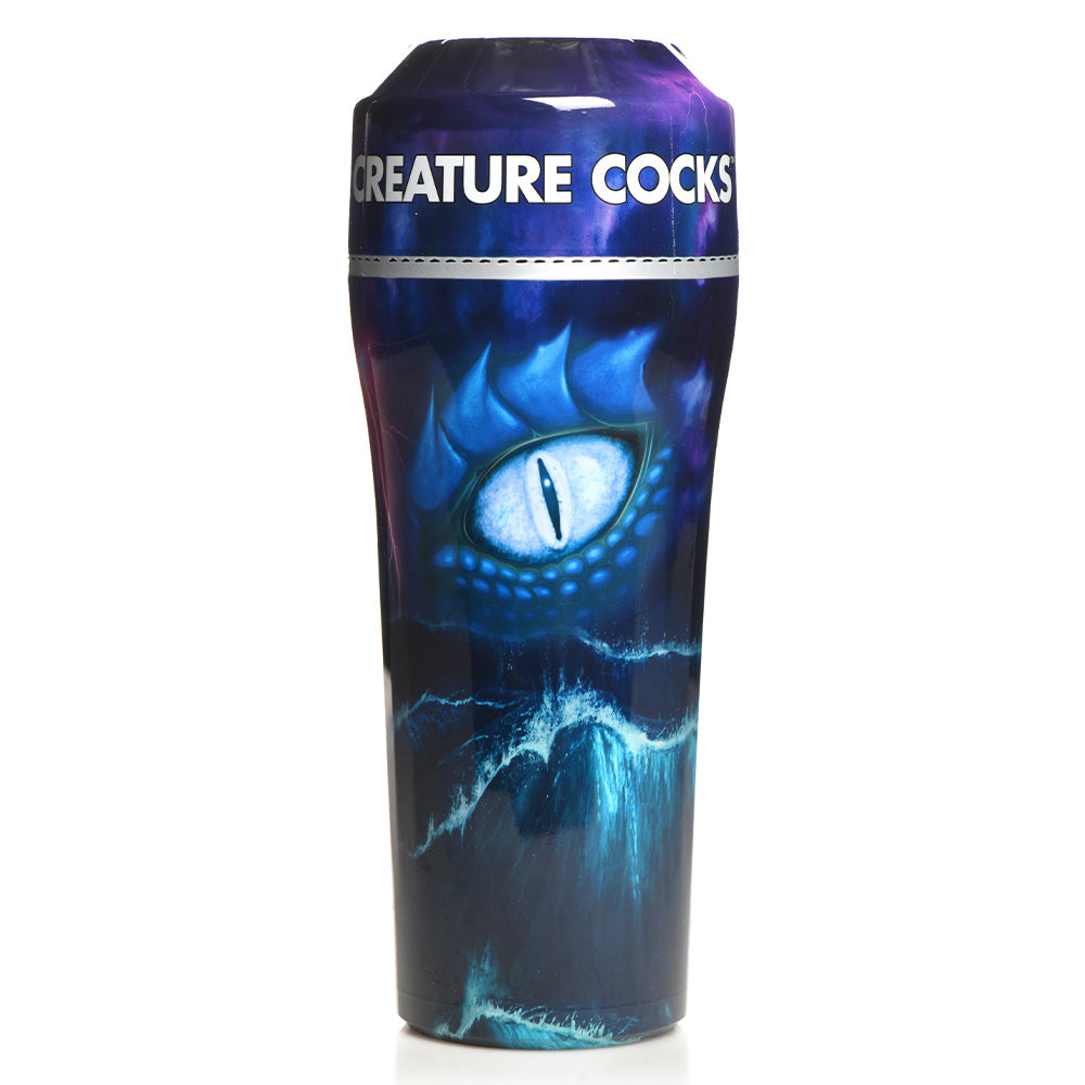Creature Cocks Pussidon Adjustable Pressure Sea Monster Vagina Stroker - Realistic Male Masturbator for Intense Solo Pleasure & Couples Play