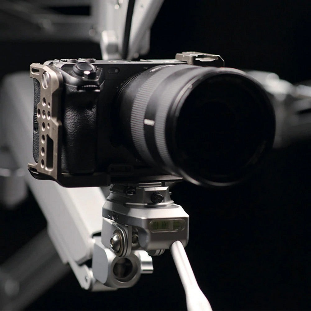 FALCAM Geartree Panoramic Ball Head - 360° Pan Tilt Roll Tripod Head for DSLR Cameras - Perfect for Landscape, Astrophotography & Travel Photography