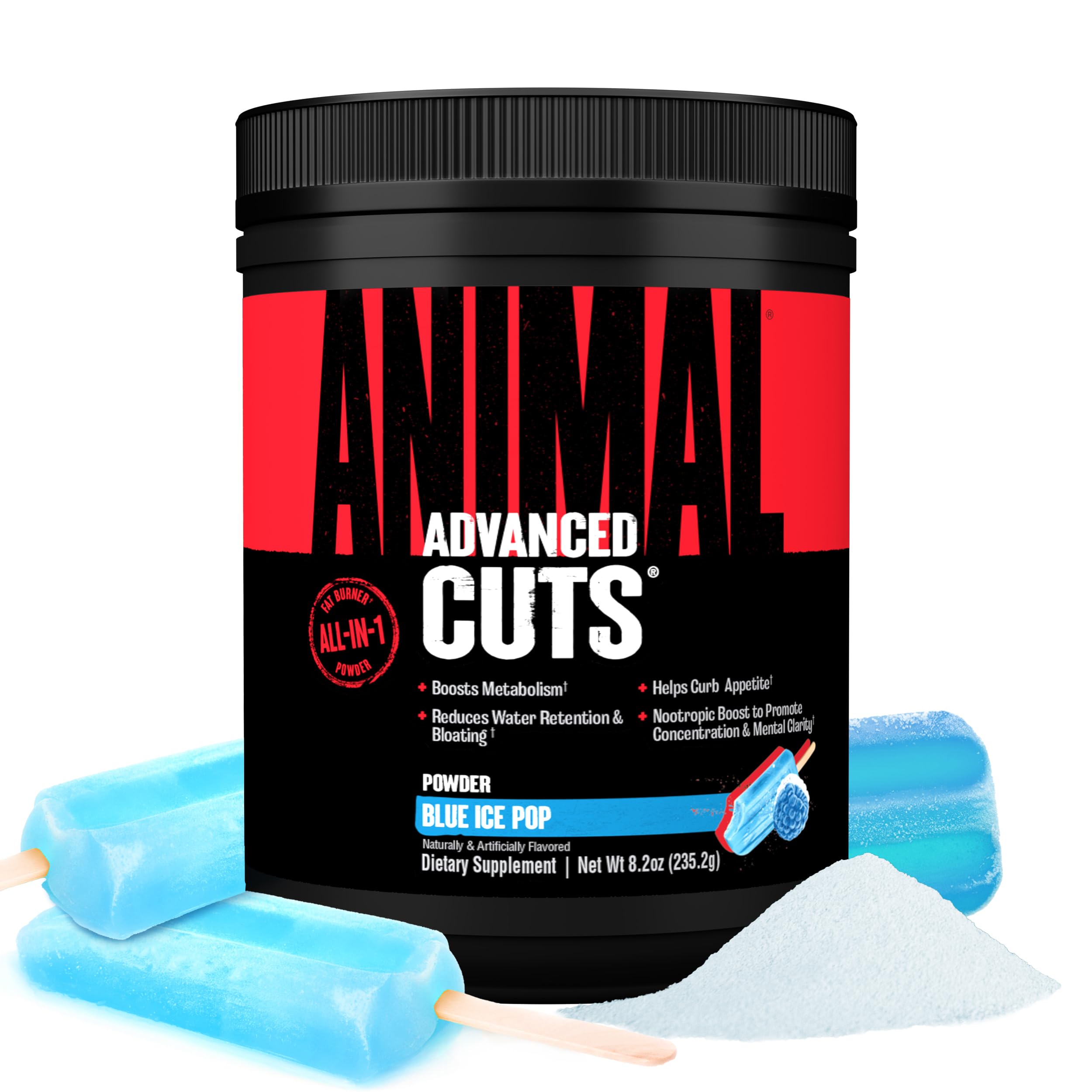 Animal Animal Cuts - Premium Weight Loss Supplement (235.2g/8.3oz) - Fat Burner & Energy Booster for Fitness & Bodybuilding